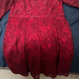 Betsy Johnson Valentine’s Day Lace Dress